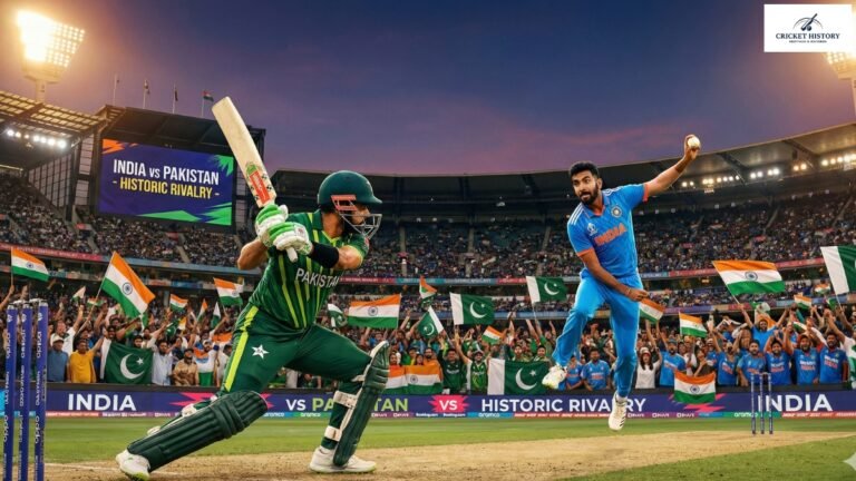 India vs Pakistan Historic Matches That Defined the Rivalry