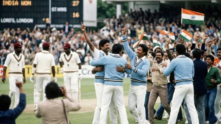 The 1983 World Cup Final: How India Shocked the World
